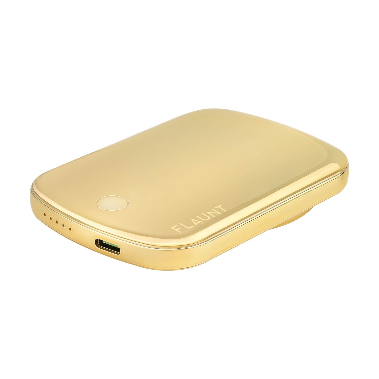 FLAUNT 5,000 mAh Wireless MagSafe Battery Pack - Metallic Gold - 15-15560