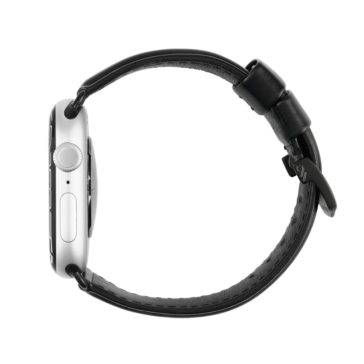 Apple Watch 42-49mm Case-Mate Signature Leather Band - Black - 15-15562