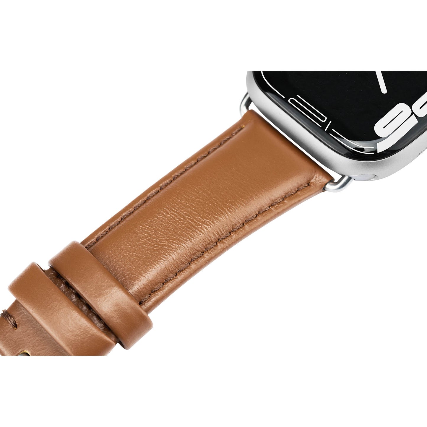Apple Watch 38-49mm Case-Mate Signature Leather Band - Cognac - 15-15563
