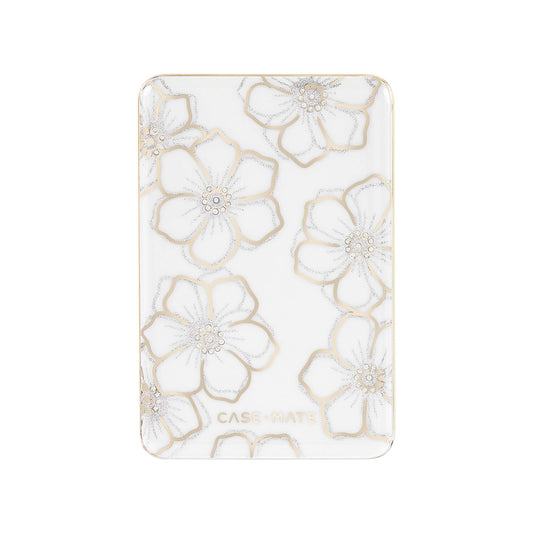Case-Mate 5,000 mAh Wireless MagSafe Battery Pack - Floral Gems - 15-15564