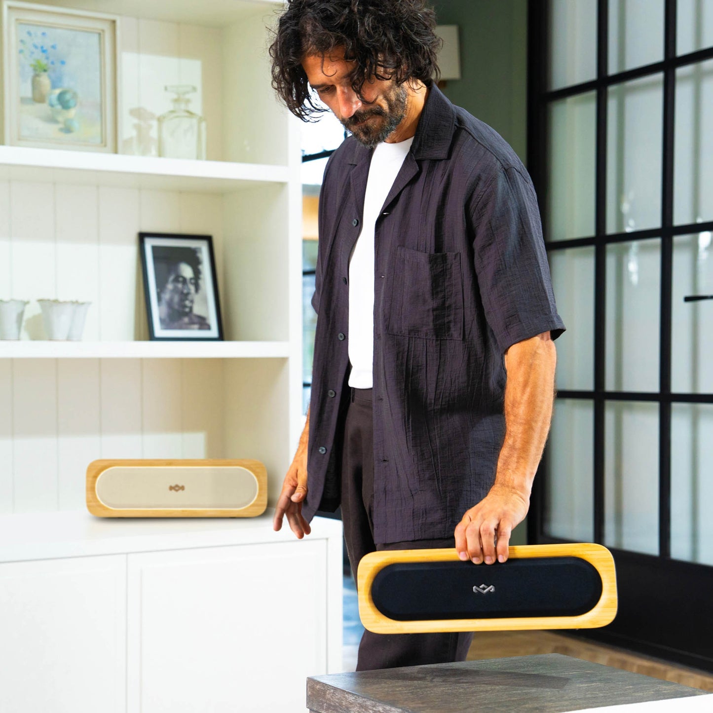 House of Marley Get Together 3 BT Speakers - Cream - 15-15619