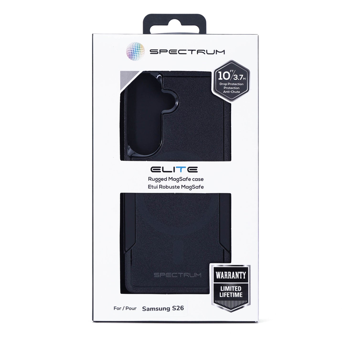 Samsung Galaxy S26 SPECTRUM Elite Case w/Magnets - Black - 15-15689