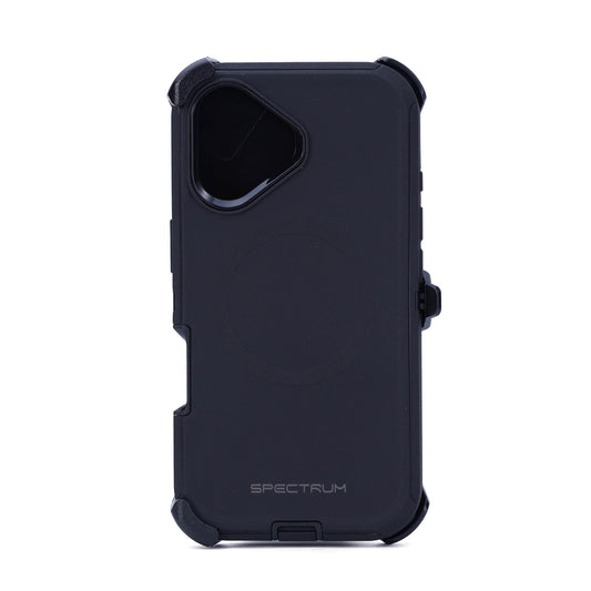 iPhone 17 SPECTRUM Prime + Holster Case w/Magnets - Black - 15-15691