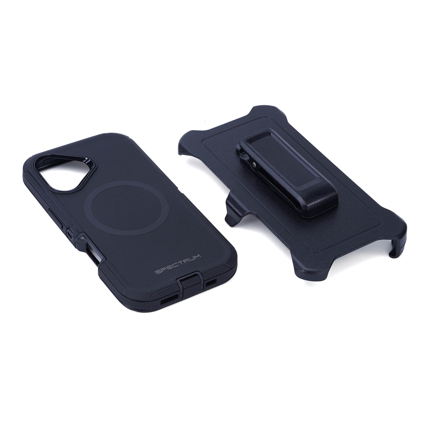 iPhone 17 SPECTRUM Prime + Holster Case w/Magnets - Black - 15-15691