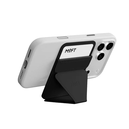 MOFT Trackable Magnetic MagSafe Wallet Stand - Jet Black - 15-15737