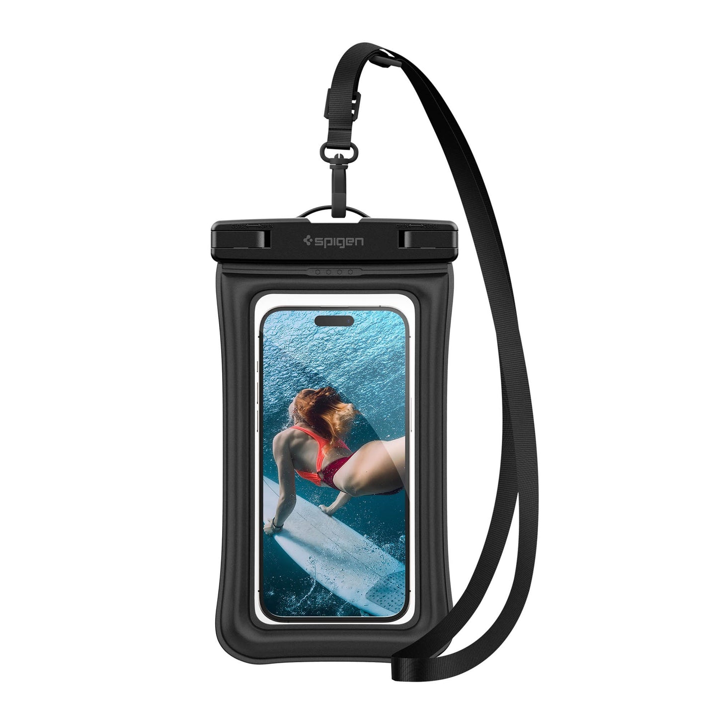 Universal Spigen Waterproof Floating PVC Protective Pouch - 2Pk - 15-15751