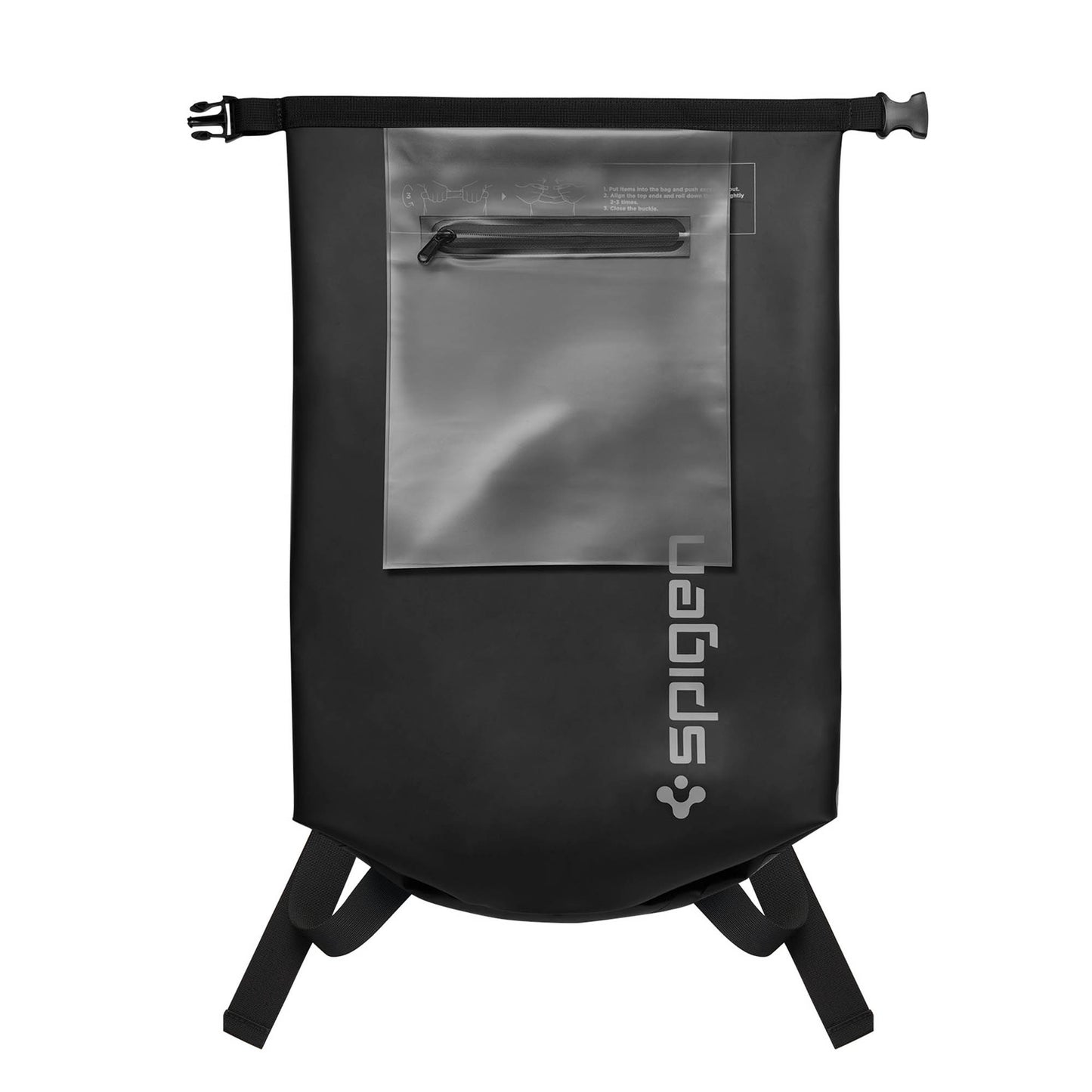 Universal Spigen Waterproof 30L Bag - Black - 15-15753