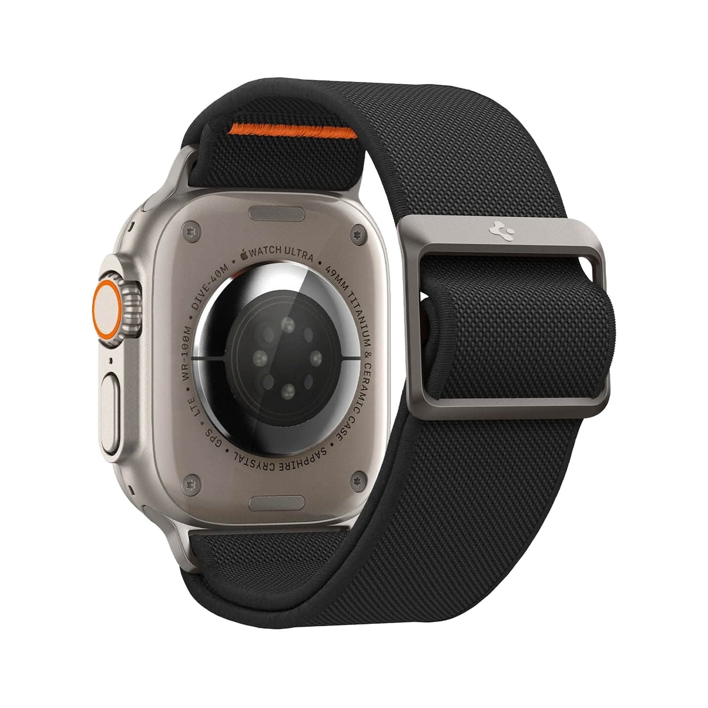 Apple Watch 42-49mm Spigen Lite Fit Ultra Band - Black - 15-15760