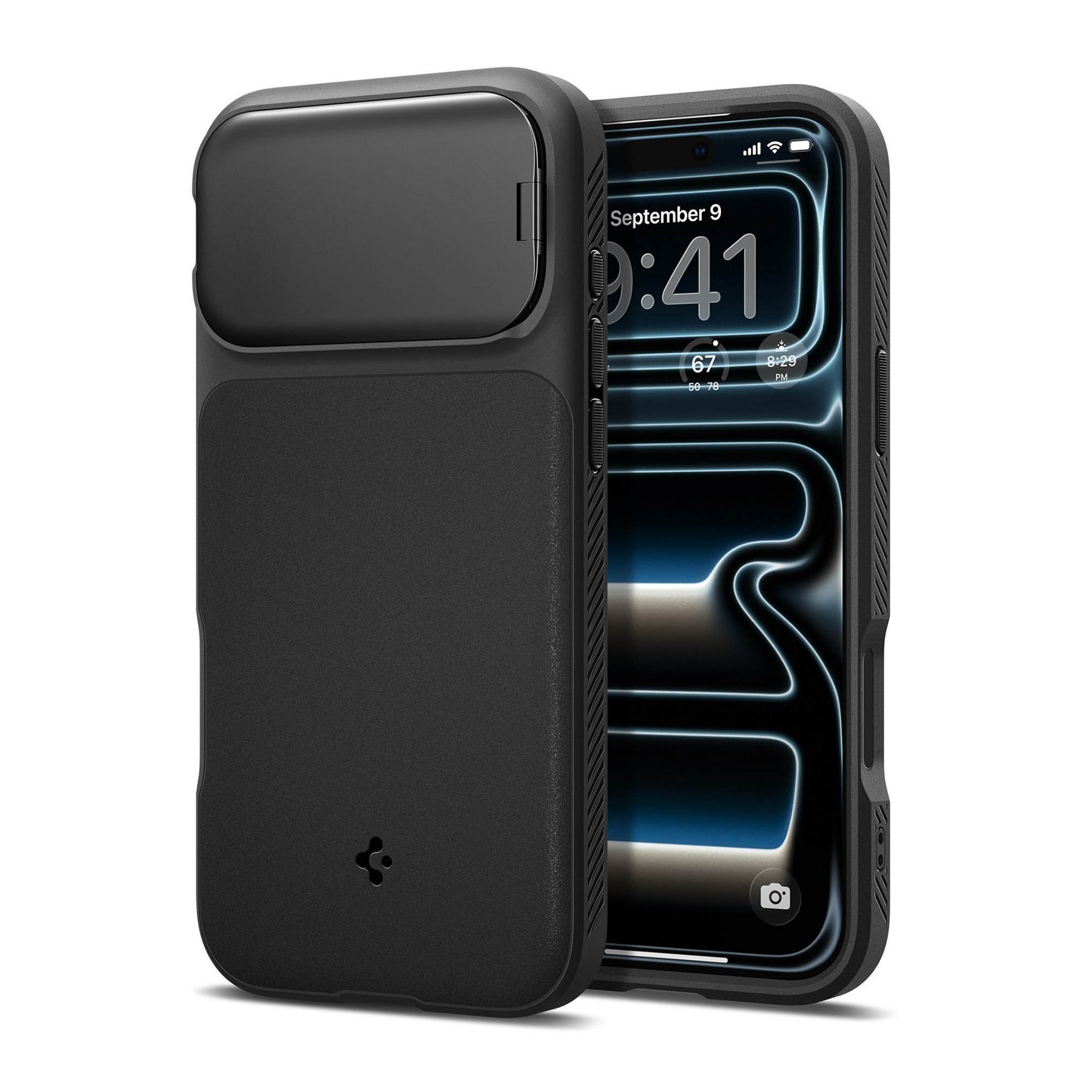 iPhone 17 Pro Max Spigen Optik Armor Magfit - Black - 15-15786