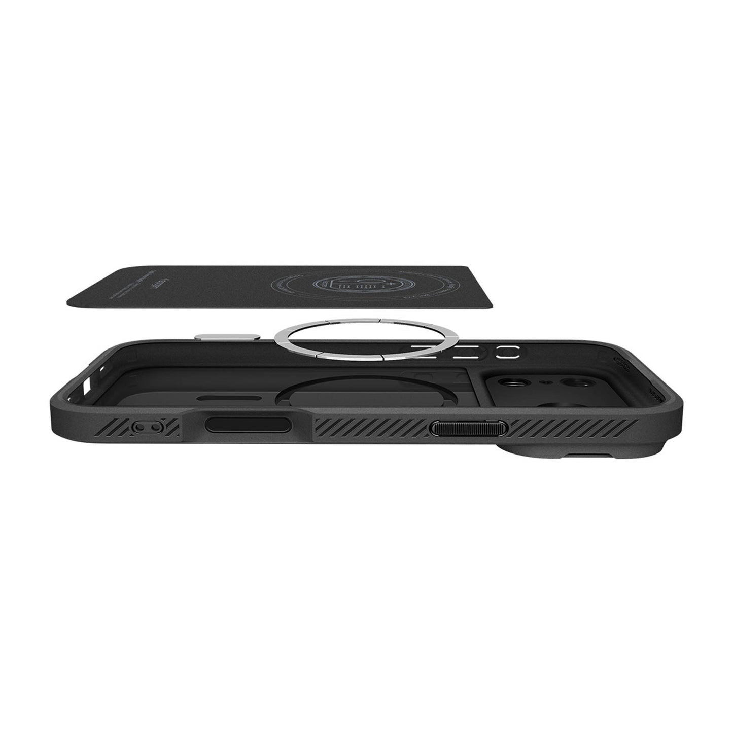iPhone 17 Pro Max Spigen Optik Armor Magfit - Black - 15-15786