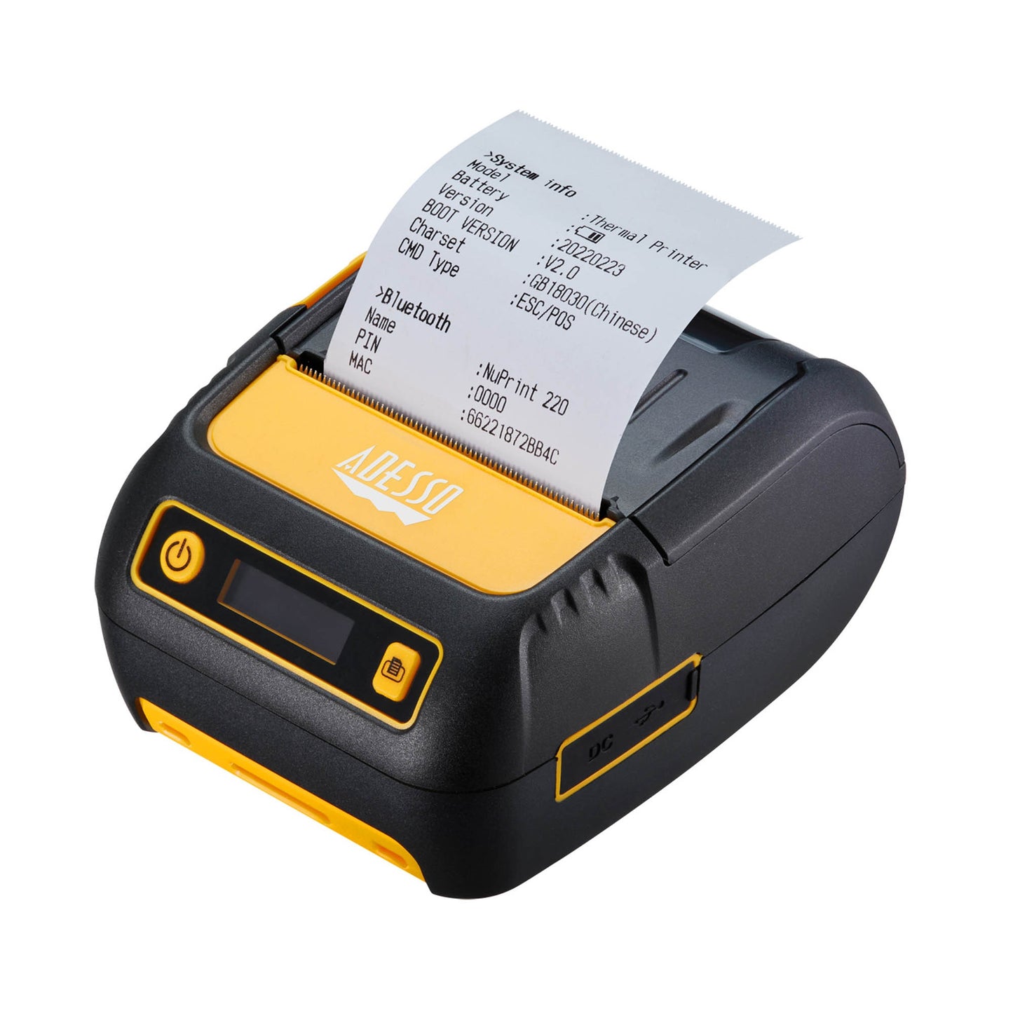 Adesso Bluetooth Thermal Receipt Printer 58mm - 15-15811