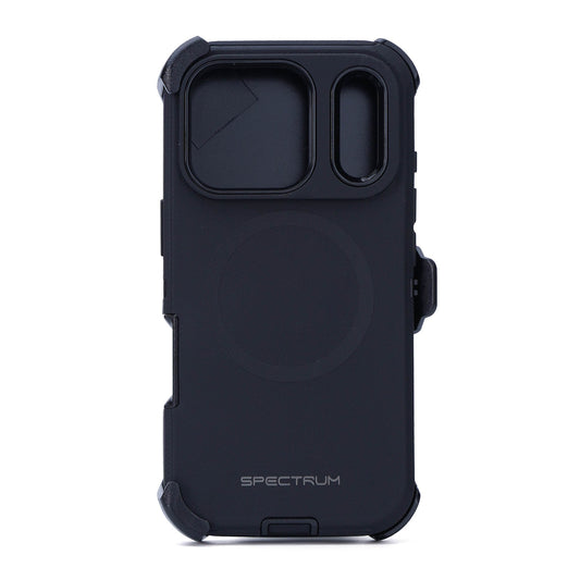iPhone 17 Pro SPECTRUM Prime + Holster Case w/Magnets - Black - 15-15815