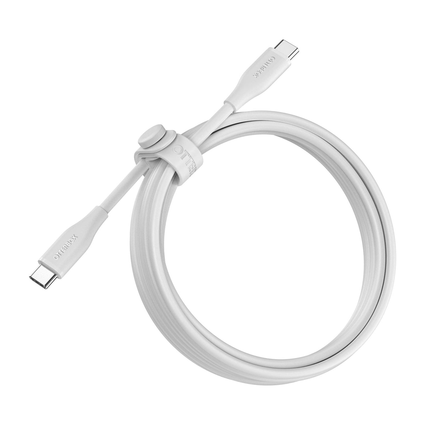 OtterBox 200cm USB-C-C 60W Charge and Sync Cable - White - 15-15825
