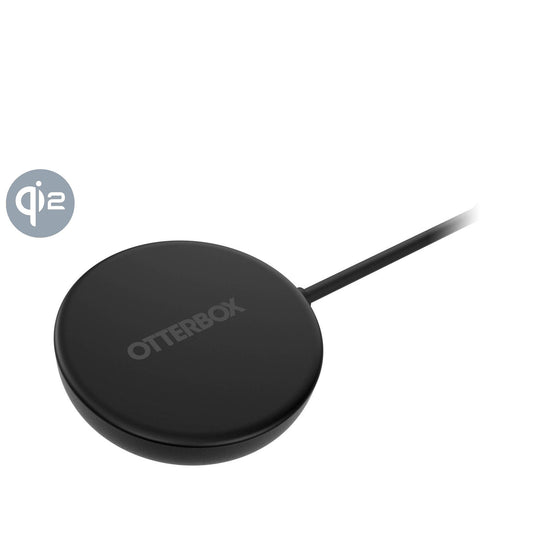 Otterbox Qi2 25W MagSafe Wireless Charging Pad - Black - 15-15829
