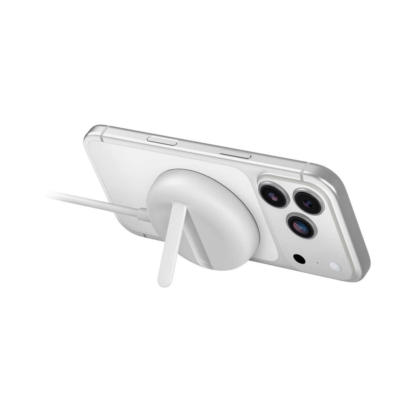 Otterbox Qi2 25W MagSafe Wireless Charging Pad - White - 15-15830
