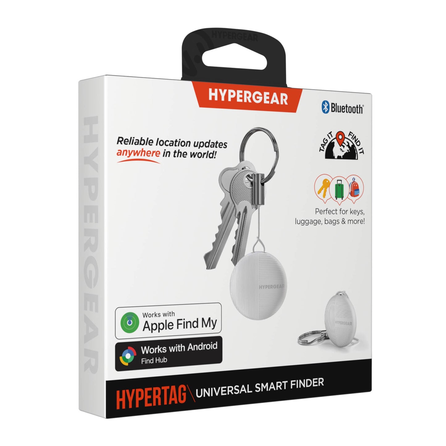 HyperGear Hypertag Universal Smart Finder Tracker - IOS + Android - 15-15839
