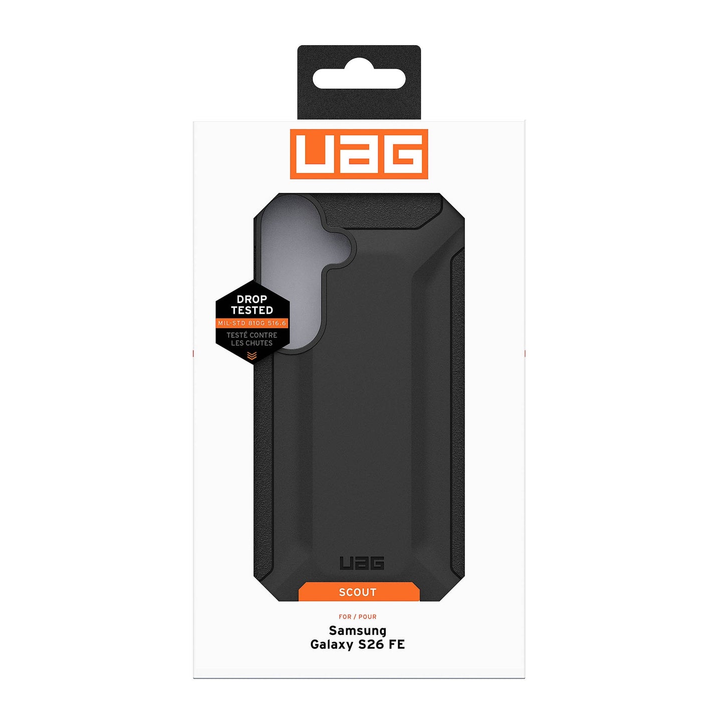 Samsung Galaxy S26 FE UAG Scout Case - Black - 15-15841
