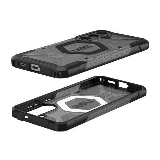 Samsung Galaxy S26 FE UAG Pathfinder Clear w/Magnet Case - Ash/Black - 15-15842