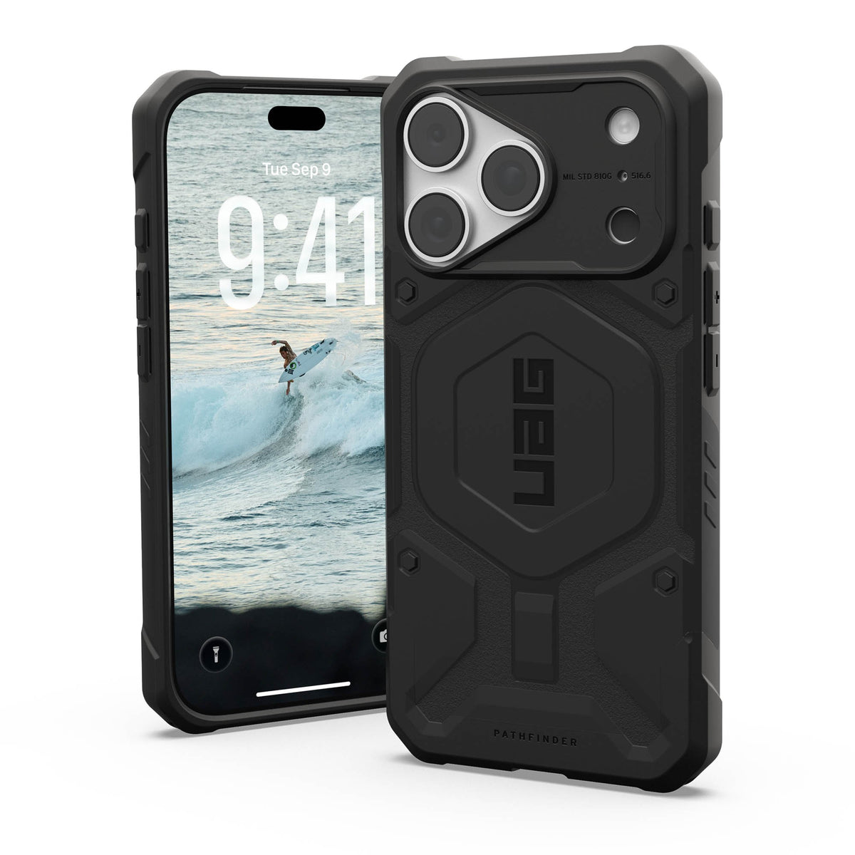 iPhone 18 Pro/17 Pro UAG Pathfinder Magsafe Case - Black - 15-15892