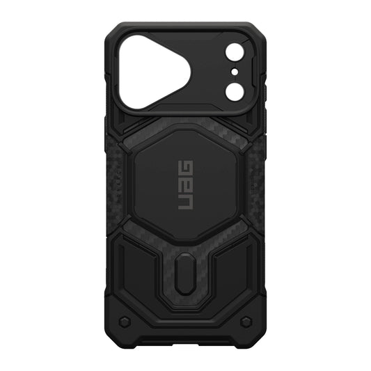 iPhone 18 Pro Max/17 Pro Max UAG Monarch Pro VZW Magsafe Case - Carbon Fiber Black/Red - 15-15899