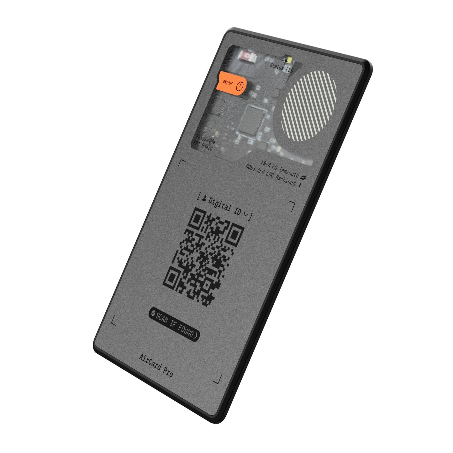 Rolling Square AirCard Pro Dual Ultra-Thin Bluetooth Tracker - IOS + Android - 15-16107
