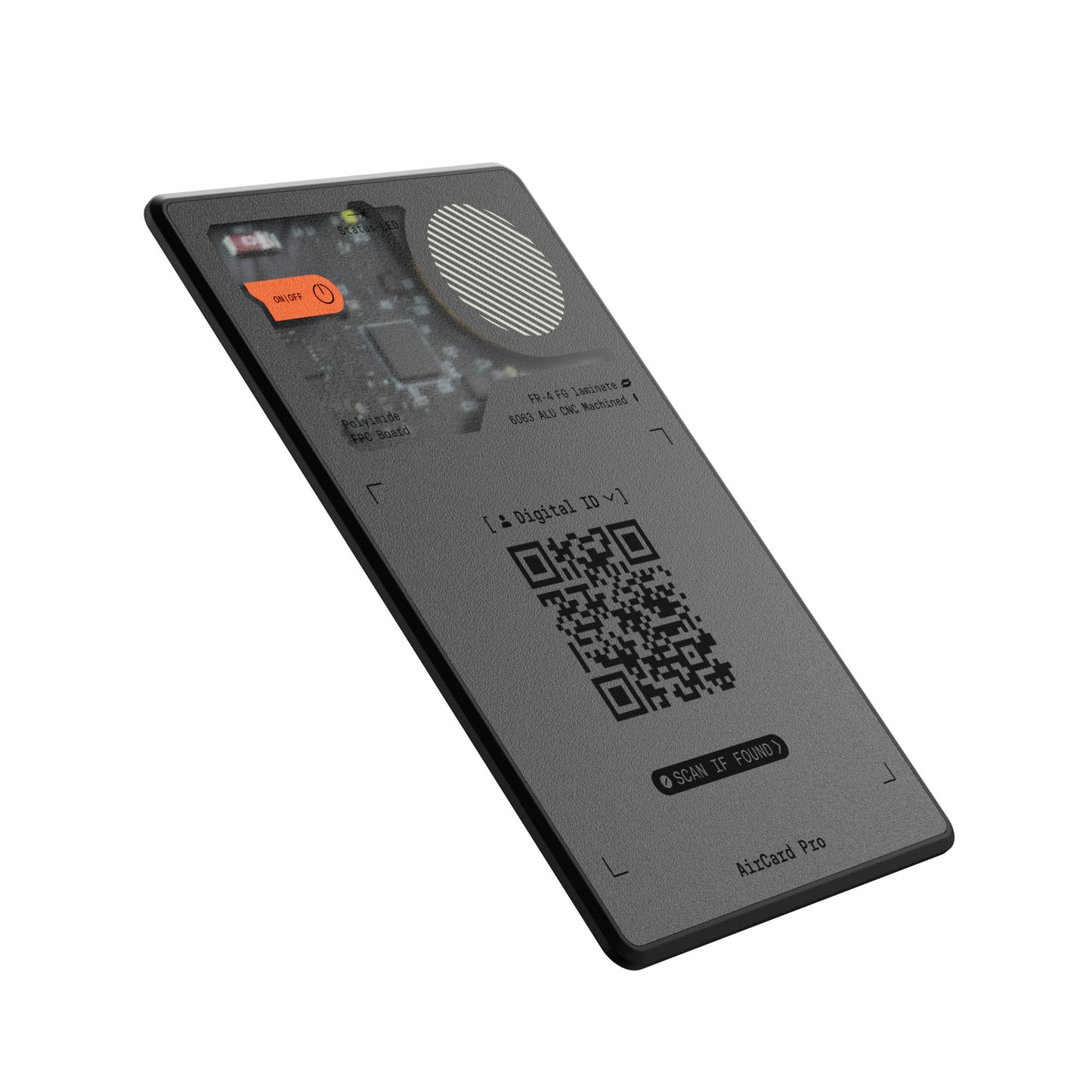 Rolling Square AirCard Pro Dual Ultra-Thin Bluetooth Tracker - IOS + Android - 15-16107