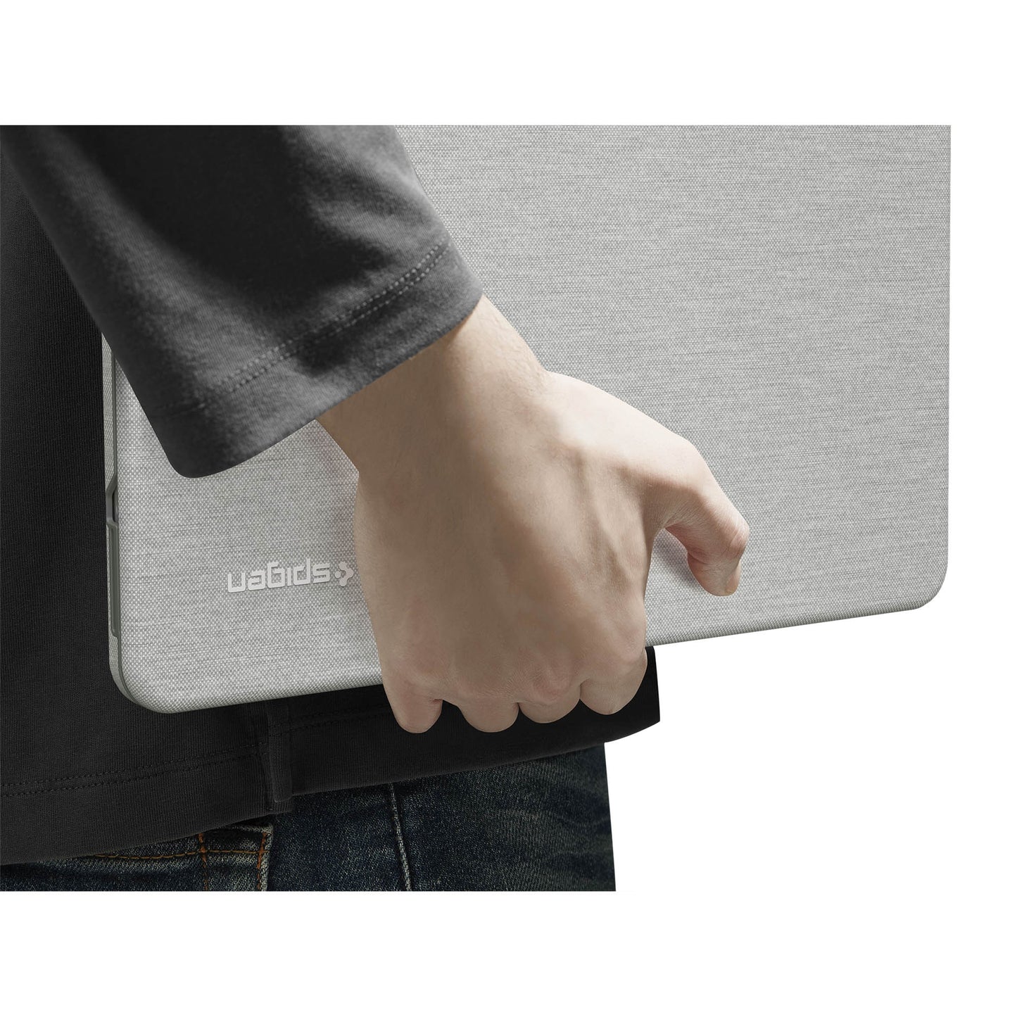 Macbook Neo Spigen Urban Fit Canvas - Heather Grey - 15-16138