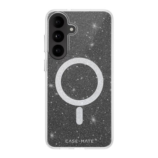 Samsung Galaxy S26 FE Case-Mate Twinkle w/Magnet Case - Twilight Silver - 15-16308