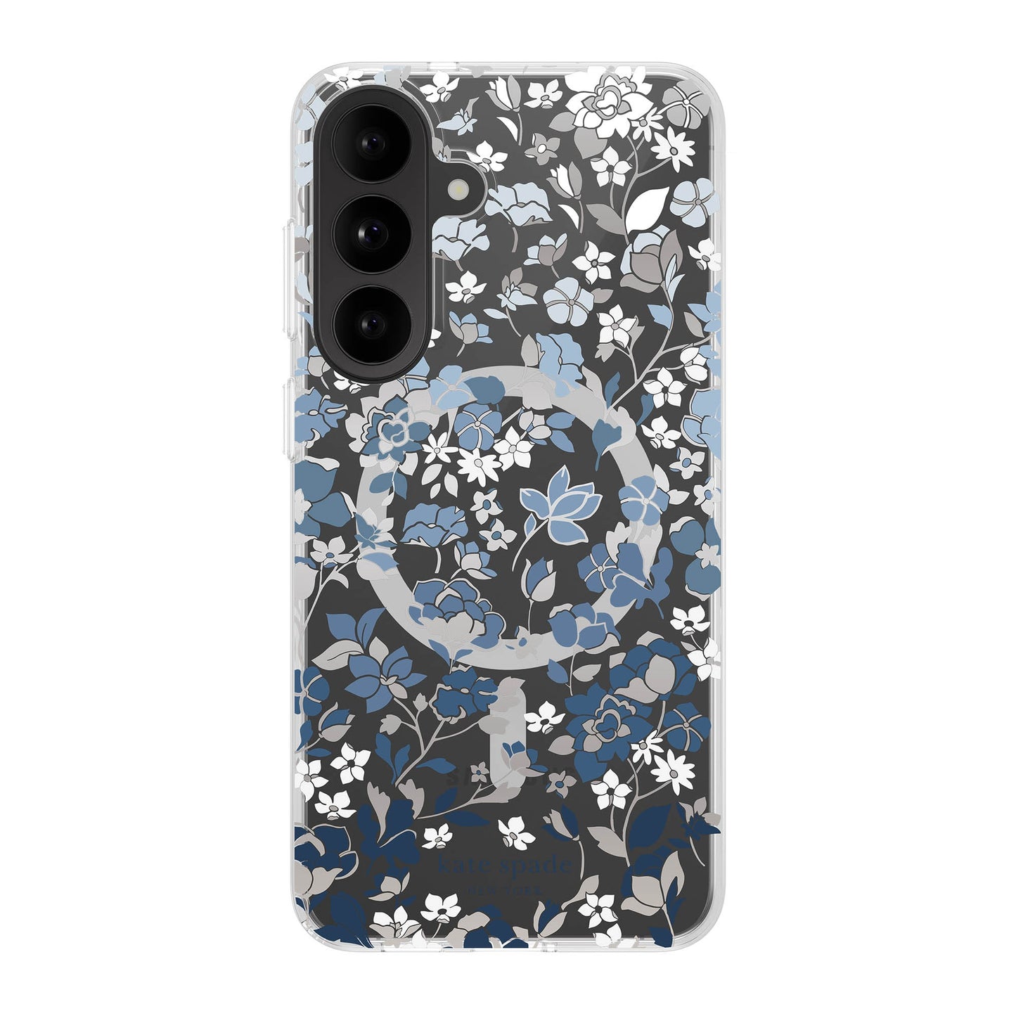 Samsung Galaxy S26 FE Kate Spade Protective w/Magnet Case - Flowerbed Blue - 15-16310