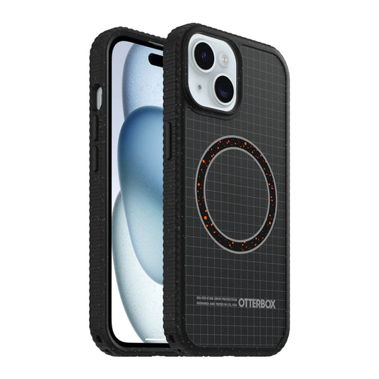 iPhone 17e/16e/15/14/13 Otterbox Sole MagSafe Case - Midnight Circuit - Black - 15-16354