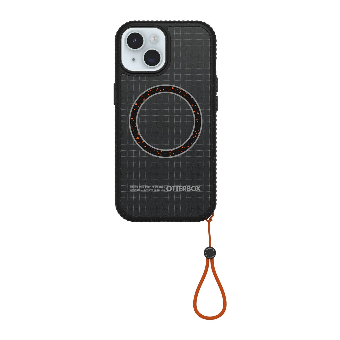 iPhone 17e/16e/15/14/13 Otterbox Sole MagSafe Case - Midnight Circuit - Black - 15-16354