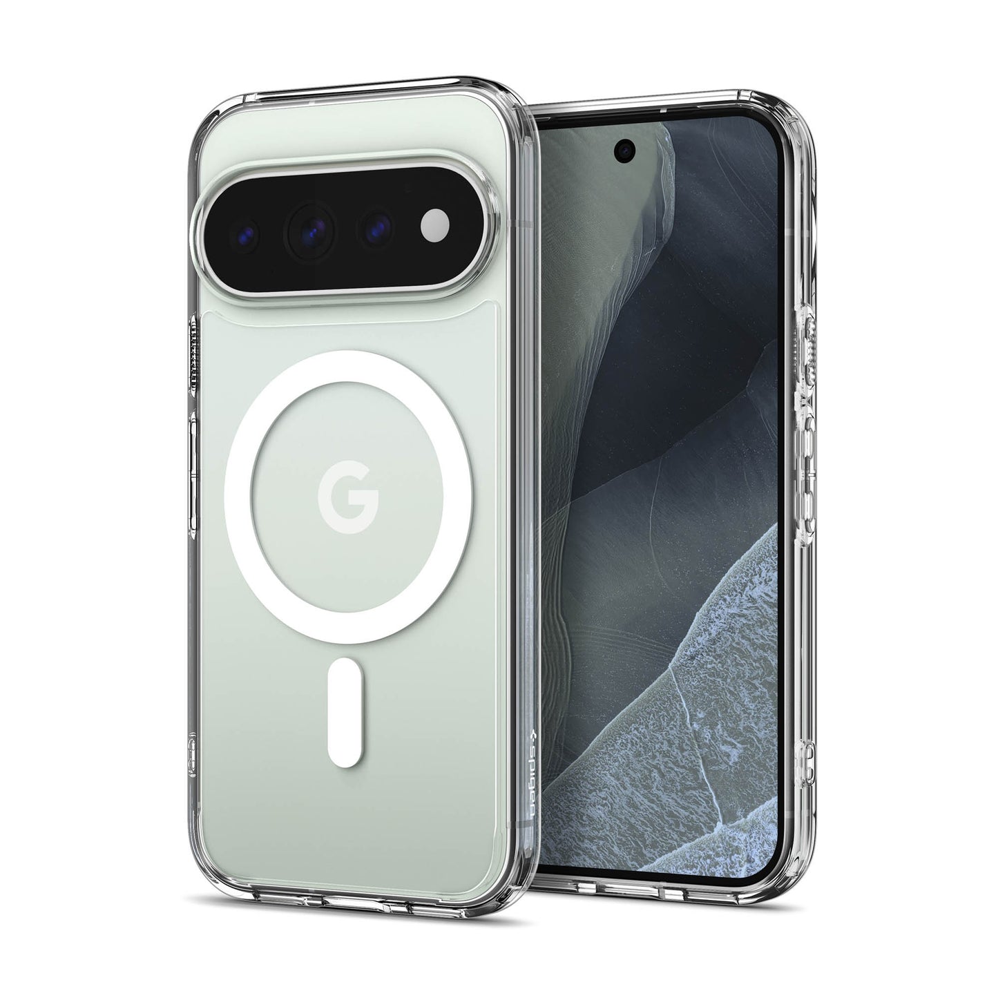 Google Pixel 11 Pro XL Spigen Ultra Hybrid Magfit - Clear White - 15-16375