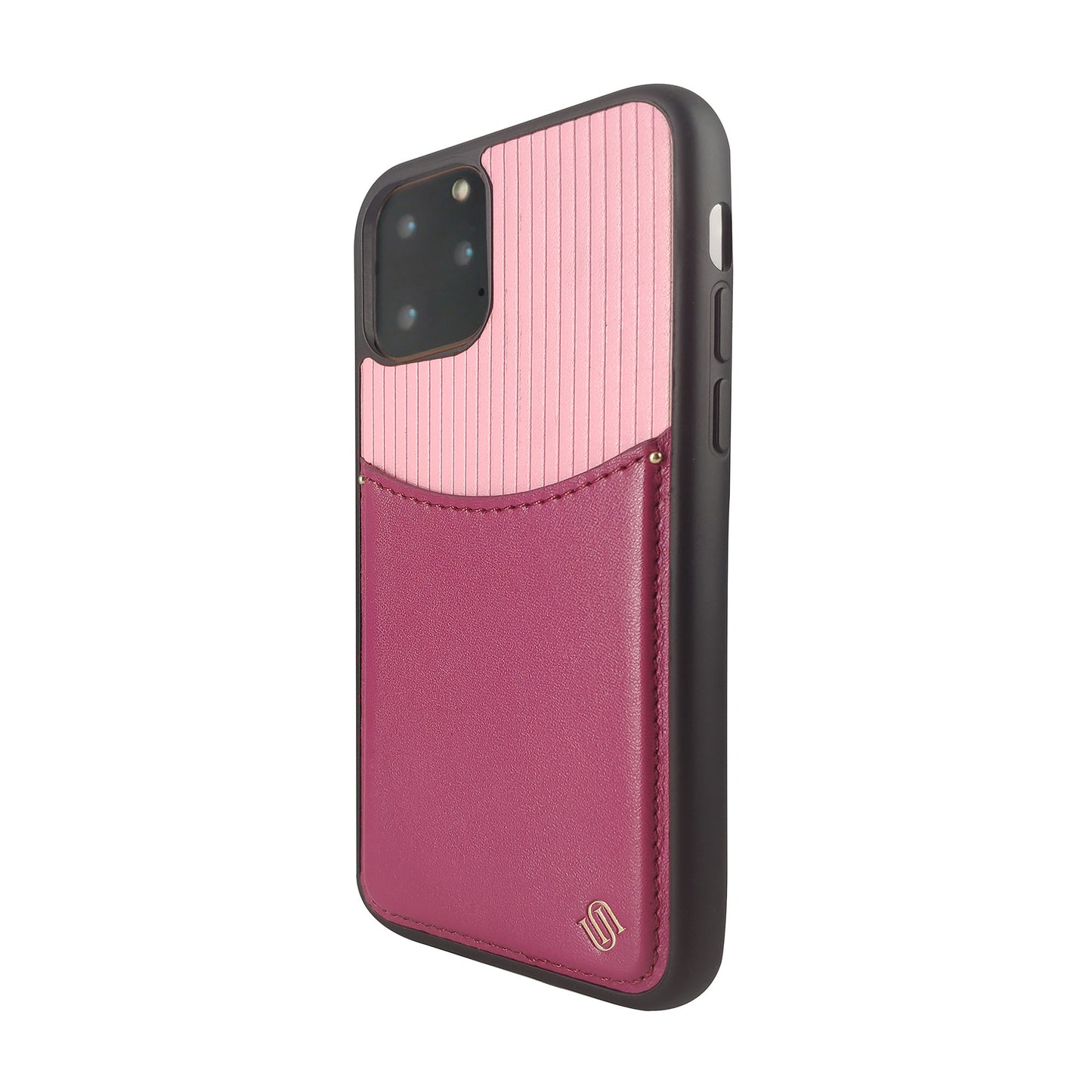 iPhone 11 Pro Uunique Pink Rosette Pocket Case - 15-05052