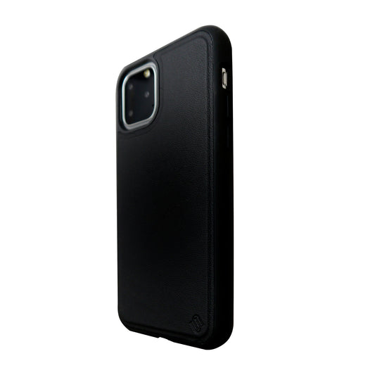 iPhone 11 Pro Uunique Black (Black Olive) Nutrisiti Eco Leather Back Case - 15-05064