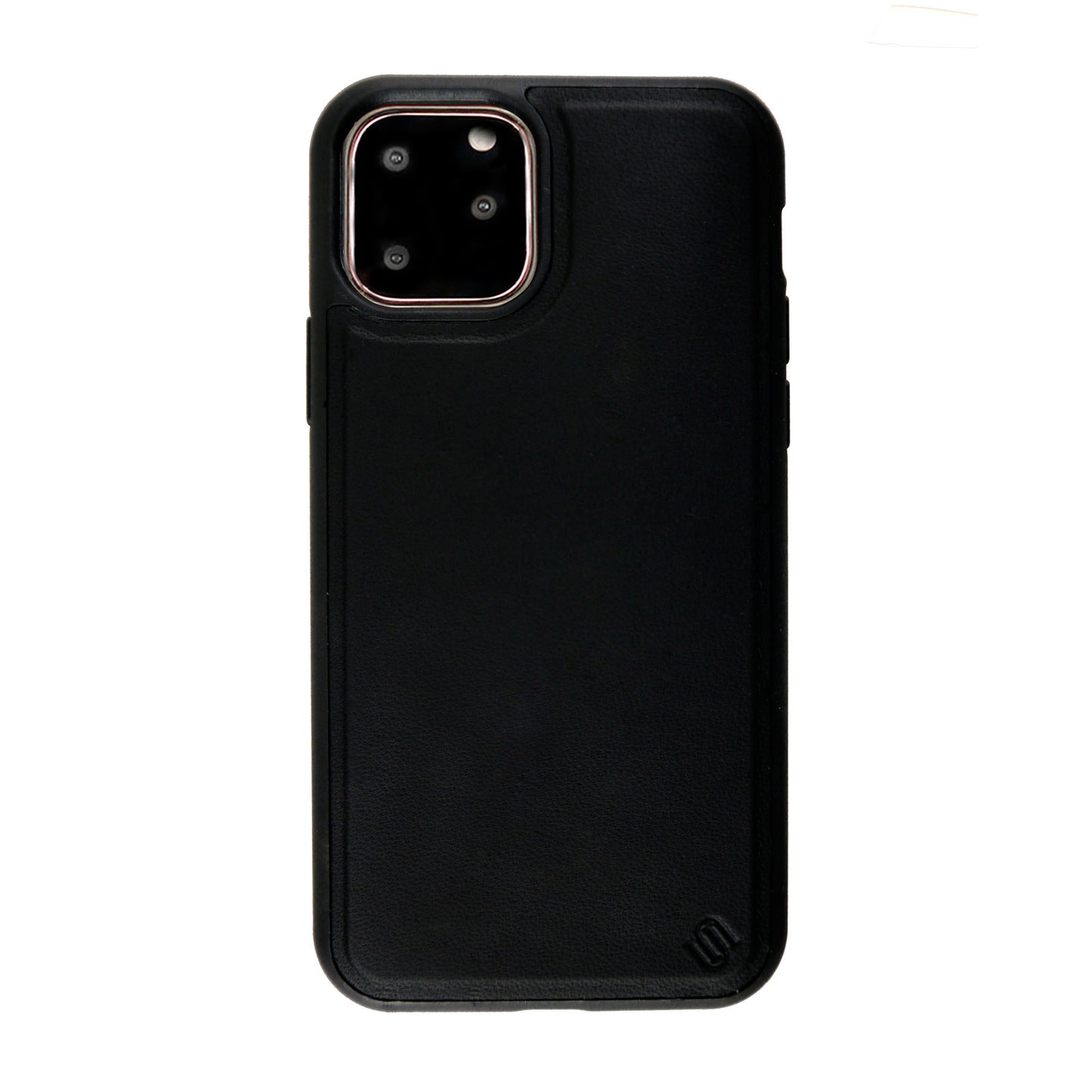 iPhone 11 Pro Uunique Black (Black Olive) Nutrisiti Eco Leather Back Case - 15-05064
