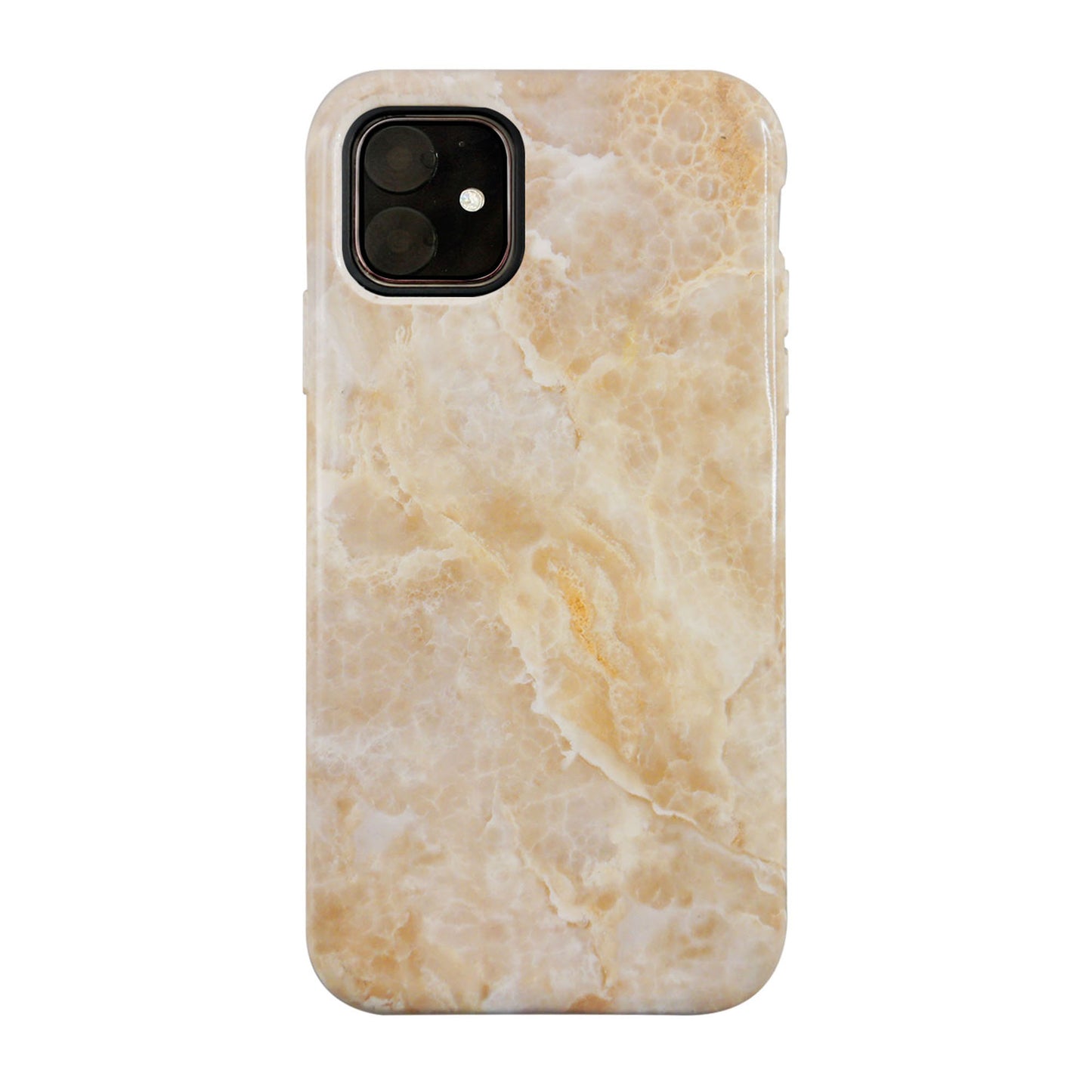 iPhone 11/XR Uunique Beige (Beige Marble) Nutrisiti Eco Printed Marble Back Case - 15-05117