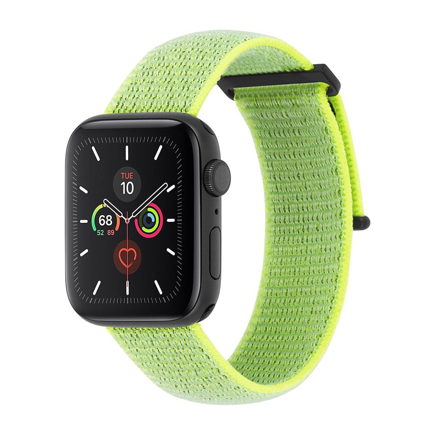 Apple Watch 42/44mm Case-Mate Reflective Neon Green Nylon Band - 15-06502