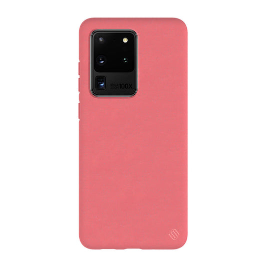 Samsung Galaxy S20 Ultra 5G Uunique Pink (Coral Lychee) Nutrisiti Eco Back Case - 15-06641