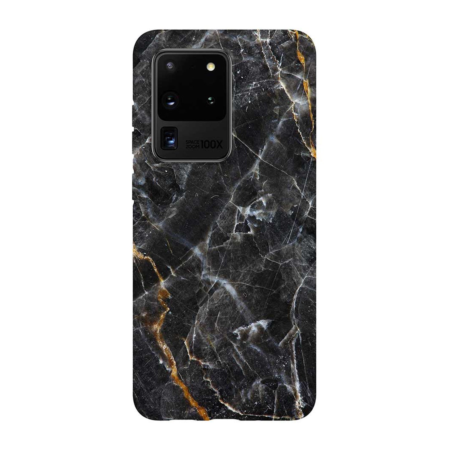 Samsung Galaxy S20 Ultra 5G Uunique Black/Gold (Dark Star) Nutrisiti Eco Printed Marble Back Case - 15-06649