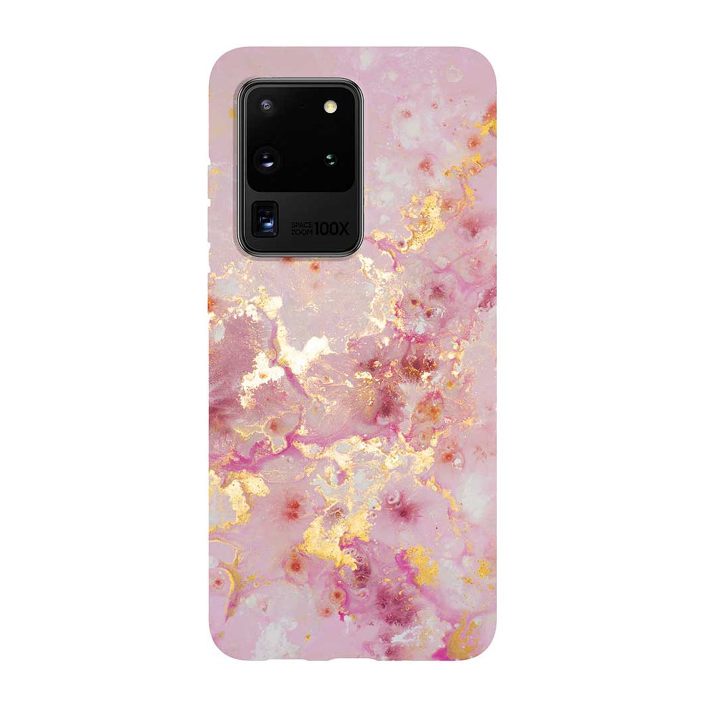 Samsung Galaxy S20 Ultra 5G Uunique Pink (Pink Candy Marble) Nutrisiti Eco Printed Marble Back Case - 15-06651