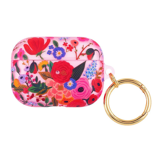 AirPods Pro Rifle Paper Clear Blush Garden Party Case w/ Circular Ring - 15-07078
