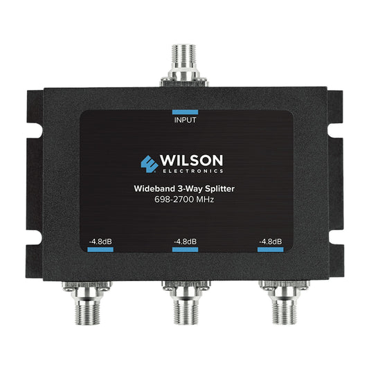 Wilson 3-way splitter 75 ohm - F Female - 15-07176