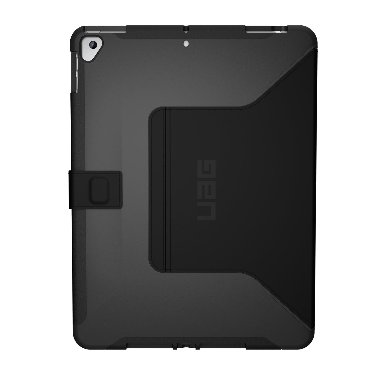 iPad 10.2 (2019-2021) (7th-9th Gen) UAG Black Scout w/Folio Series Case - 15-07250