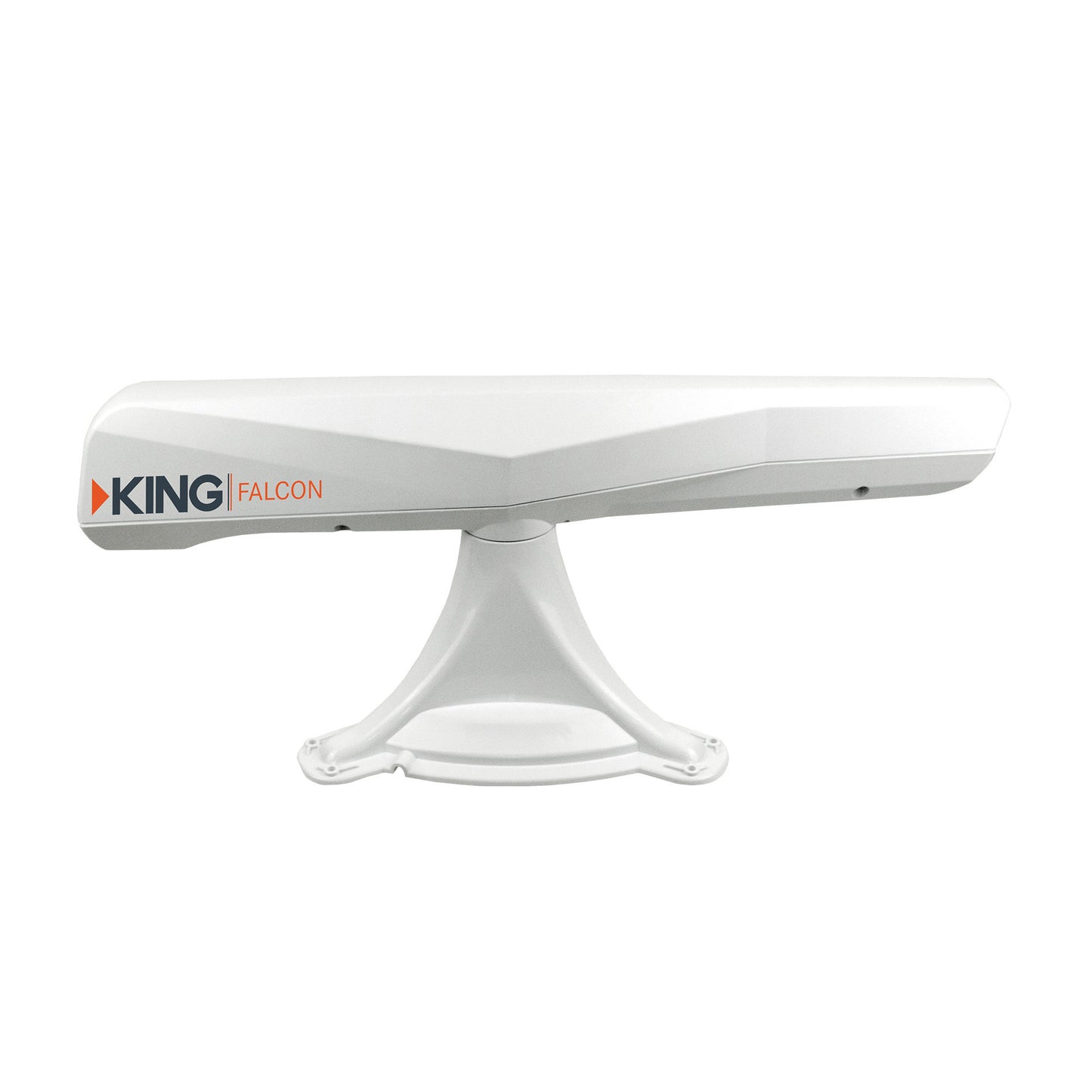 KING White Falcon Stationary Automatic Directional Wi-Fi Antenna & WiFiMax Router/Range Extender - 15-07651