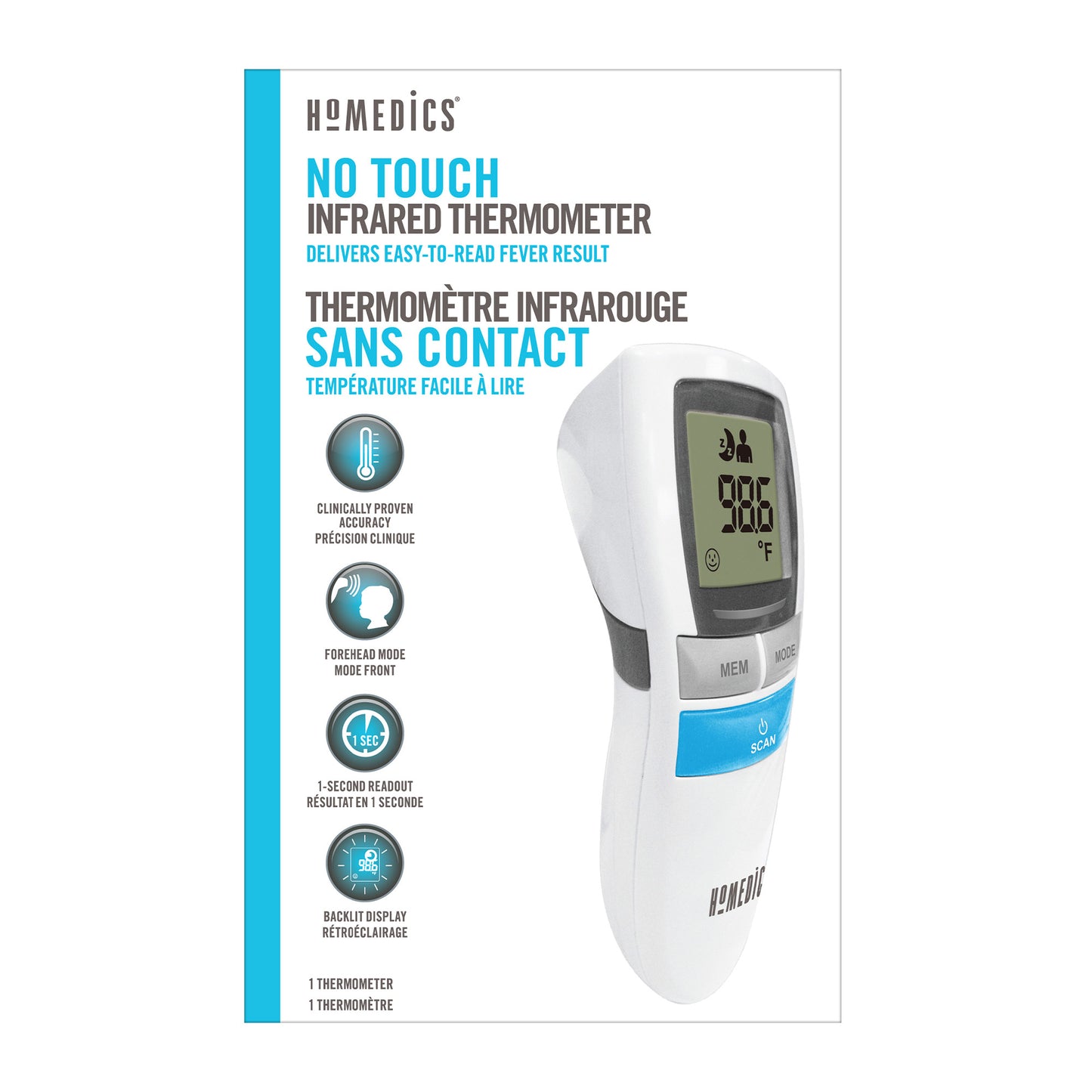 HoMedics Infrared Thermometer - 15-07867
