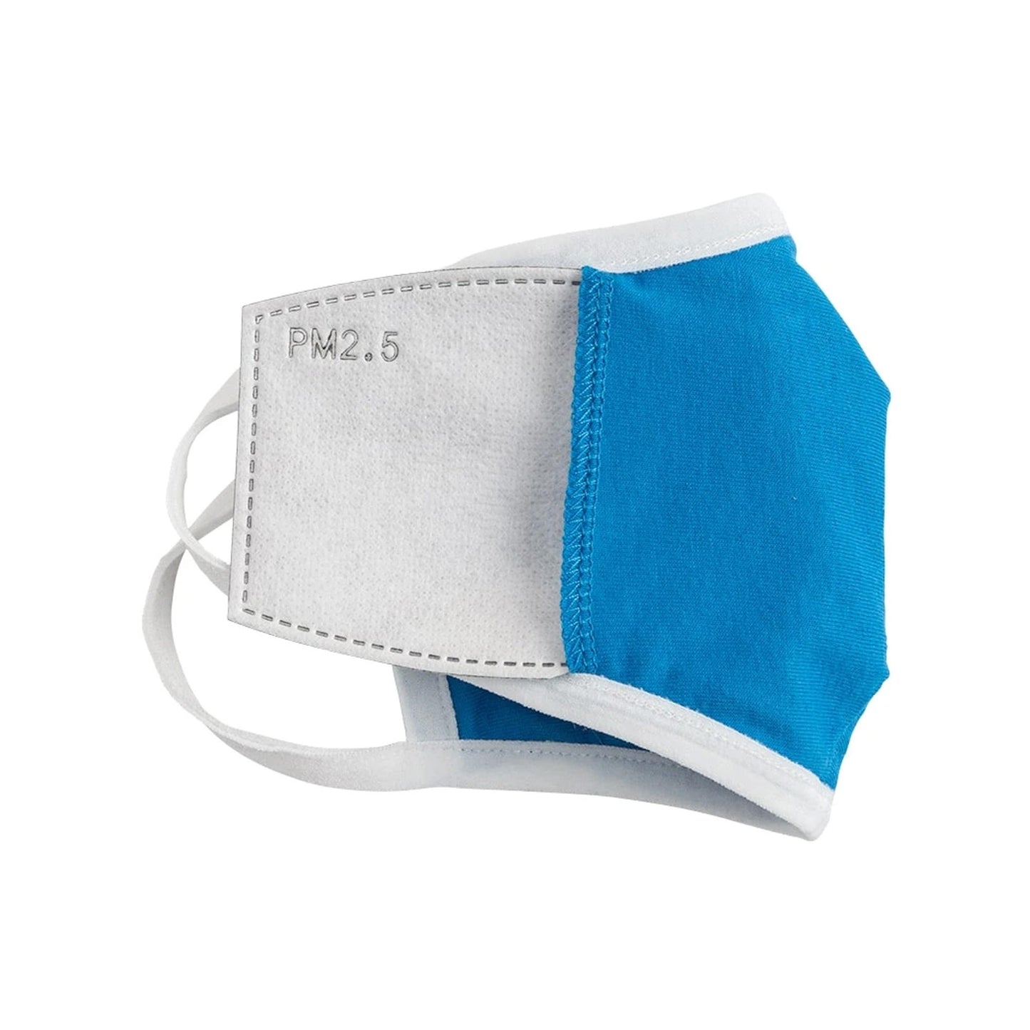 Bulk - Safe+Mate Blue Washable Kids 3-6 Cloth Face Mask -3pk (bulk packaging) - 15-08015