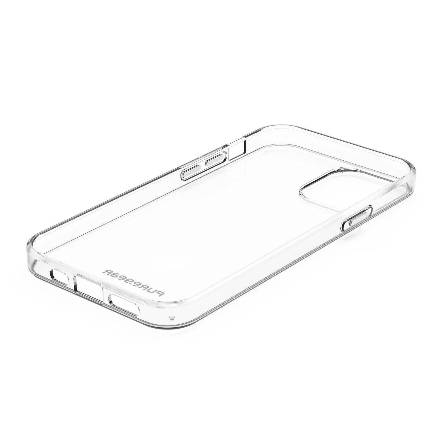 iPhone 12 Pro Max PureGear Clear Slim Shell Case w/Anti-Yellowing Coating - 15-08028