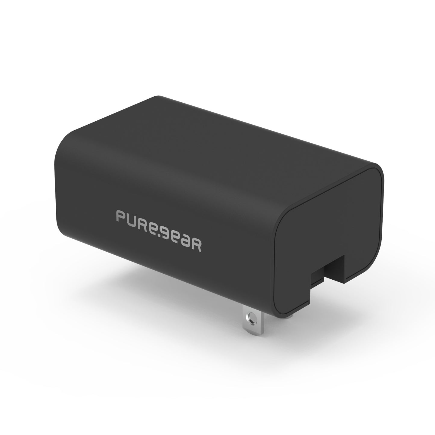 PureGear 36W Black Dual Port USB-C PD Wall Charger Hub - 15-08179
