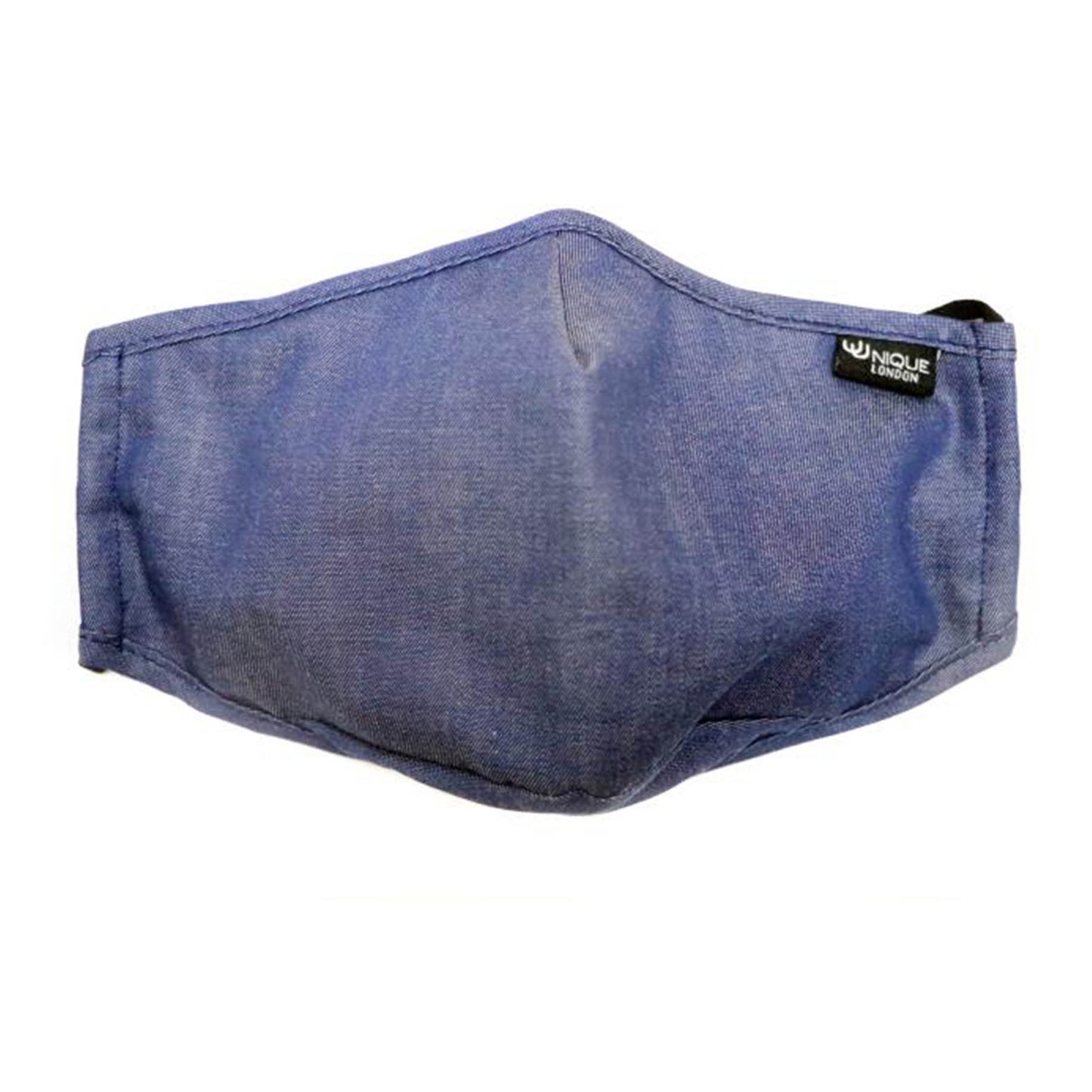 Uunique Blue Denim Reusable Face Mask - 15-08410