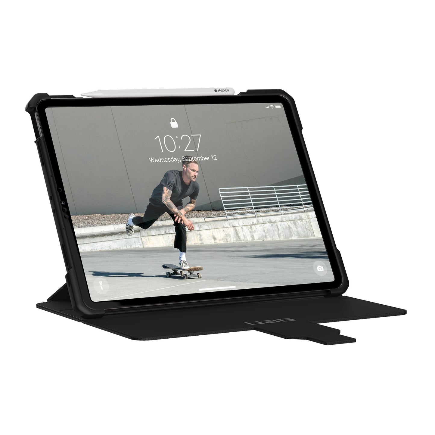 iPad Pro 12.9 (2018-2022) UAG Black Metropolis Series Case - 15-08505